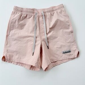 Local Boy Outfitters Swim Trunks Shorts Pink Small Lined Drawstring